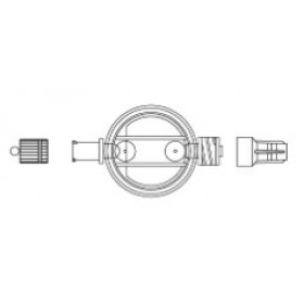 Item# BC692 0.2 micron air eliminating filter, female luer-lock, male luer-lock 50/CS